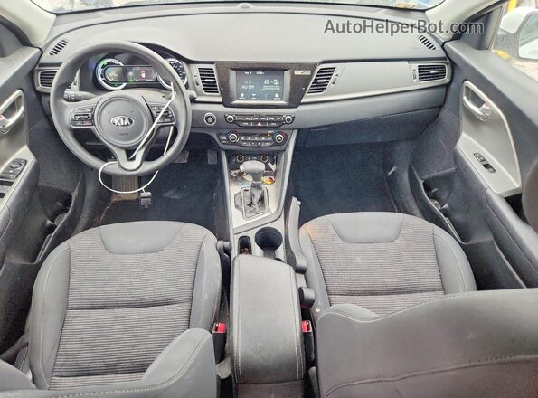 KNDCB3LC0K5243702 2019 KIA NIRO White Вид панелі приладів