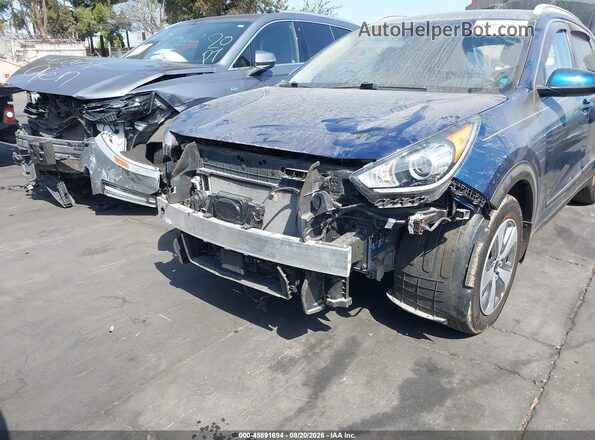 KNDCB3LC0K5259804 2019 KIA NIRO Синий Вид спереди