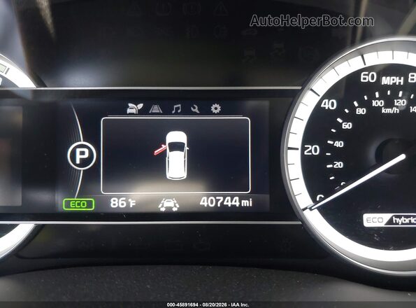 KNDCB3LC0K5259804 2019 KIA NIRO Синий 