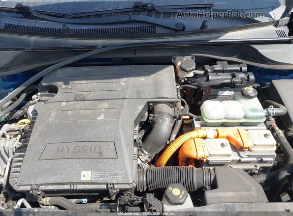 KNDCB3LC0K5259804 2019 KIA NIRO Синий Вид сзади