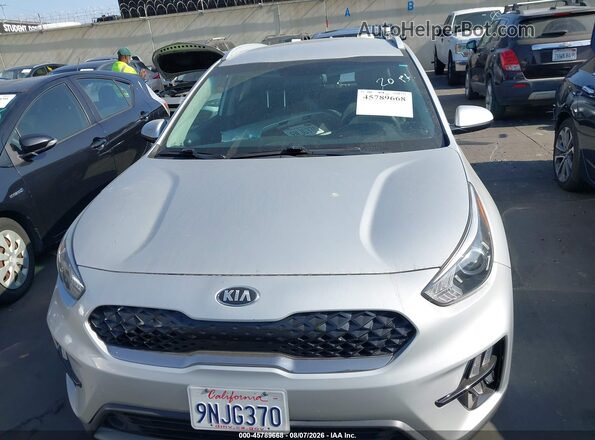 KNDCB3LC0L5395092 2020 KIA NIRO Silver უკანა სალონის ხედი