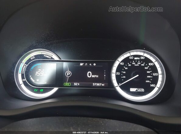 KNDCB3LC1J5147463 2018 KIA NIRO Silver Вид задніх сидінь