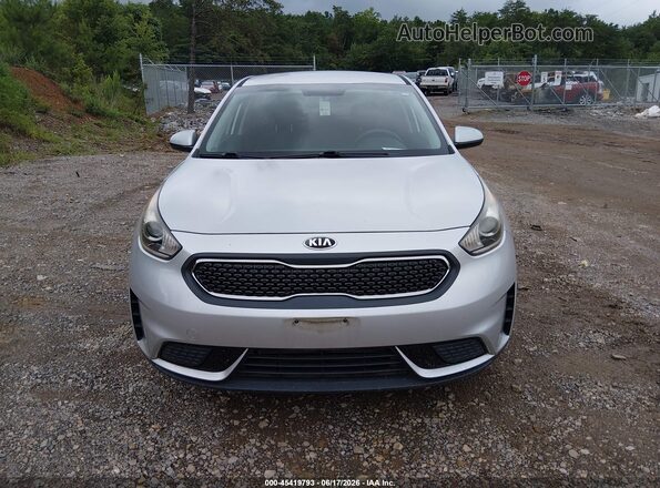 KNDCB3LC1J5186974 2018 KIA NIRO Silver Instrument cluster view