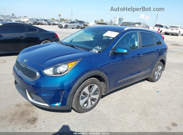 KNDCB3LC1J5206558 2018 KIA NIRO Blue Vista tres cuartos delantera izquierda