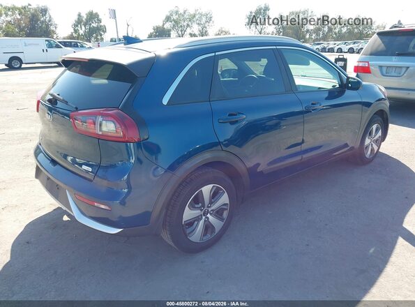 KNDCB3LC1J5206558 2018 KIA NIRO Blue Trasero derecho
