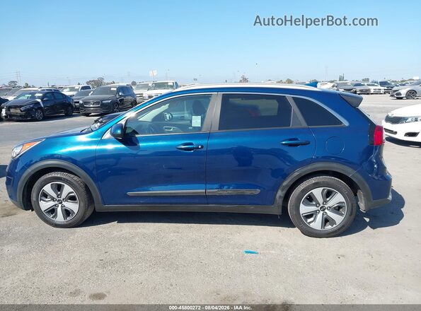 KNDCB3LC1J5206558 2018 KIA NIRO Blue Vista interior de 360 grados