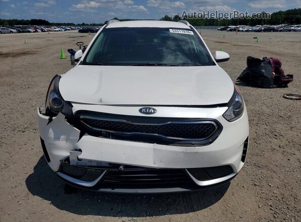 KNDCB3LC1K5243191 2019 KIA NIRO White Դիմացի տեսք