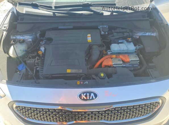 KNDCB3LC1K5252540 2019 KIA NIRO White Սալոնի հետևի տեսք