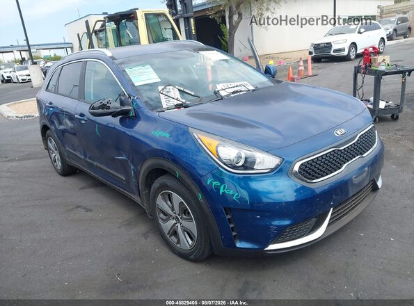 KNDCB3LC1K5317984 2019 KIA NIRO Синий Вид спереди