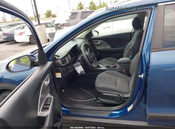 KNDCB3LC1K5317984 2019 KIA NIRO Синий Вид салона спереди