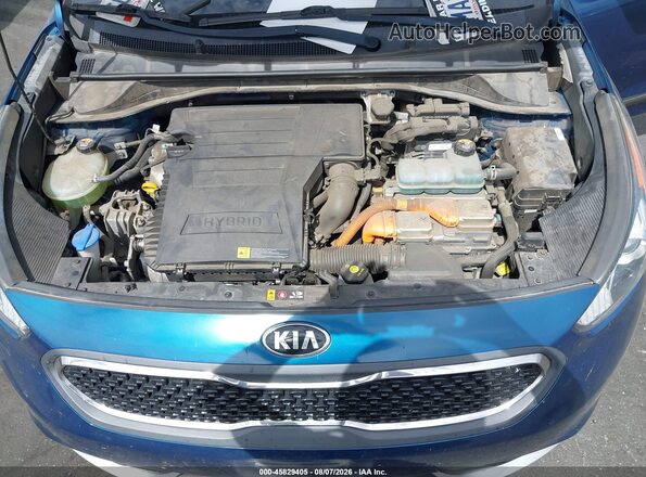 KNDCB3LC1K5317984 2019 KIA NIRO Синий Вид сзади