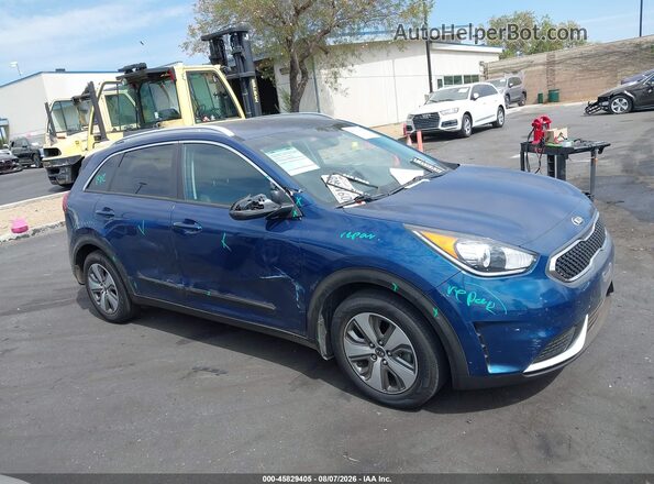 KNDCB3LC1K5317984 2019 KIA NIRO Синий Панорамный вид салона 360°