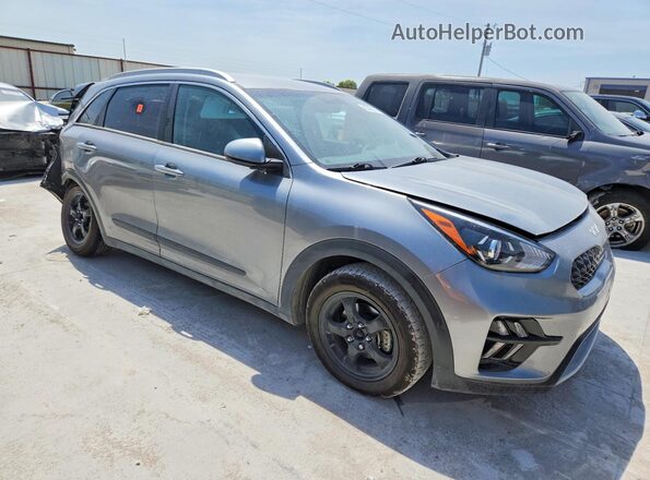 KNDCB3LC1N5541485 2022 KIA NIRO Gray Передня права чверть
