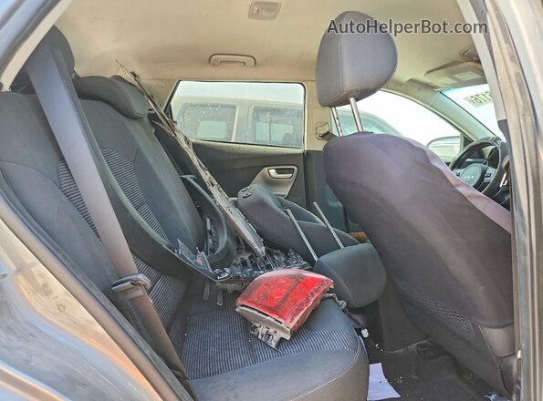KNDCB3LC1N5541485 2022 KIA NIRO Gray Вид задніх сидінь