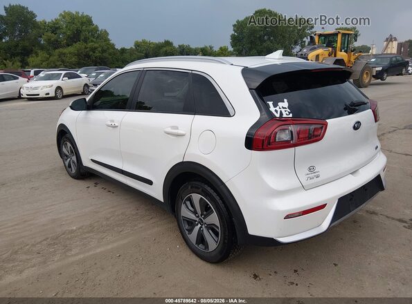 KNDCB3LC2H5093133 2017 KIA NIRO White Tył lewy