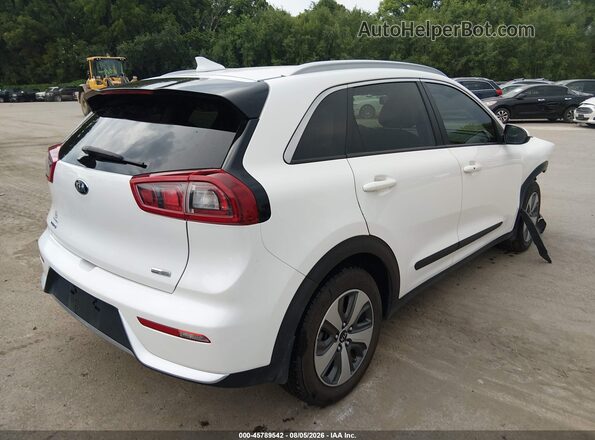 KNDCB3LC2H5093133 2017 KIA NIRO White Tył prawy