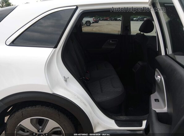 KNDCB3LC2H5093133 2017 KIA NIRO White Widok naklejki z numerem VIN