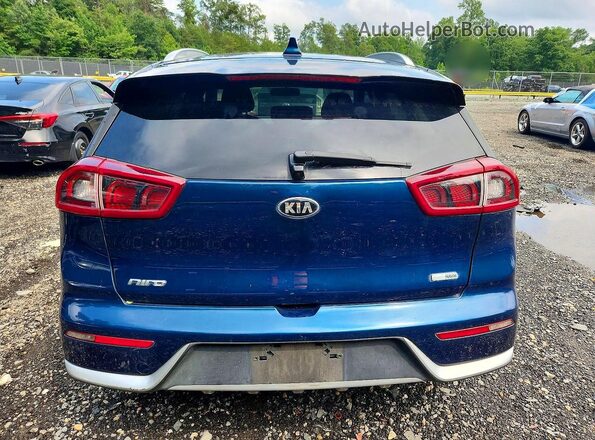 KNDCB3LC2K5217053 2019 KIA NIRO Blue Rear view
