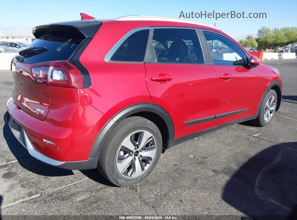 KNDCB3LC2K5218655 2019 KIA NIRO Red Rear left