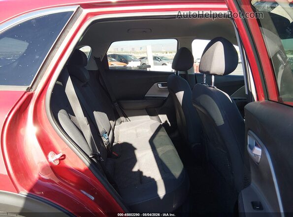KNDCB3LC2K5218655 2019 KIA NIRO Red Rear seats view