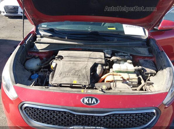 KNDCB3LC2K5218655 2019 KIA NIRO Red Engine compartment view