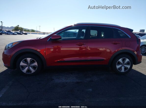 KNDCB3LC2K5218655 2019 KIA NIRO Red Rear interior view