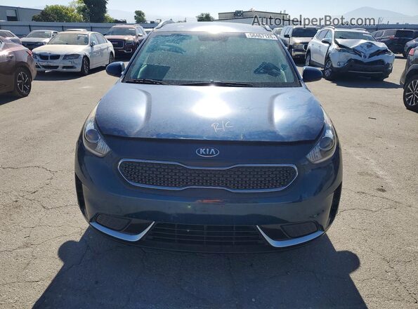KNDCB3LC2K5250201 2019 KIA NIRO Blue Widok z przodu