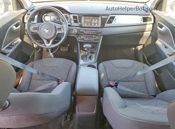 KNDCB3LC2K5250201 2019 KIA NIRO Blue Widok deski rozdzielczej