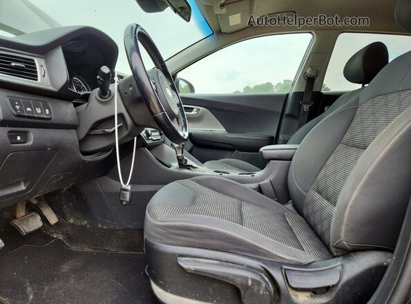 KNDCB3LC2K5297521 2019 KIA NIRO Black Սալոնի դիմացի տեսք
