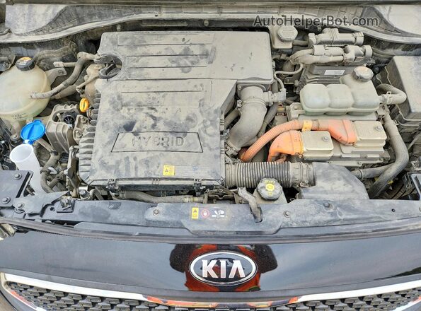 KNDCB3LC2K5297521 2019 KIA NIRO Black Շարժիչի բաժամունքի տեսք