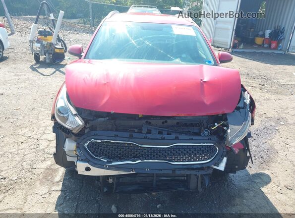 KNDCB3LC2K5340089 2019 KIA NIRO Red წინა ხედი