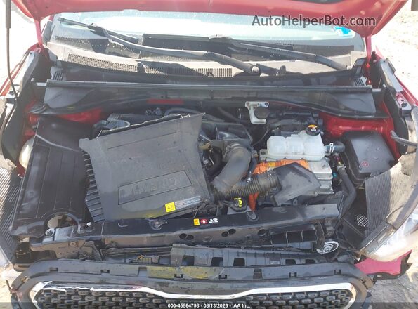 KNDCB3LC2K5340089 2019 KIA NIRO Red უკანა ხედი