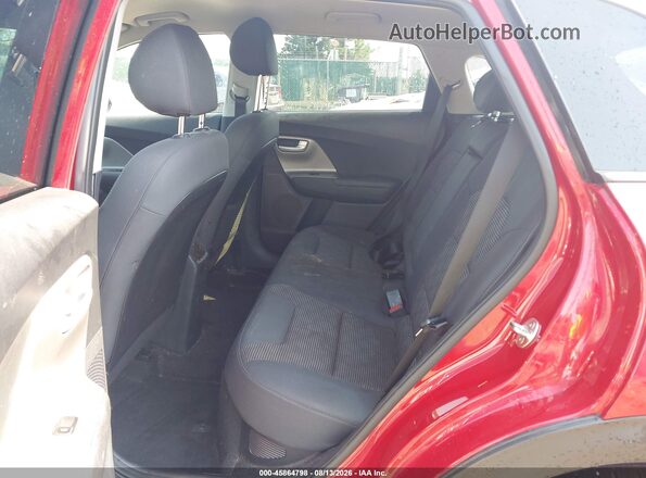 KNDCB3LC2K5340089 2019 KIA NIRO Red VIN კოდის სტიკერის ხედი