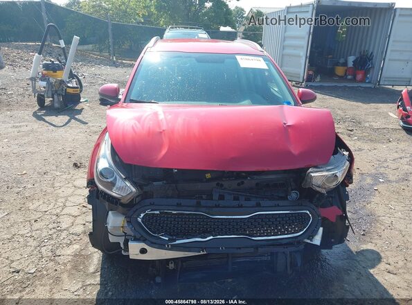 KNDCB3LC2K5340089 2019 KIA NIRO Red უკანა სალონის ხედი