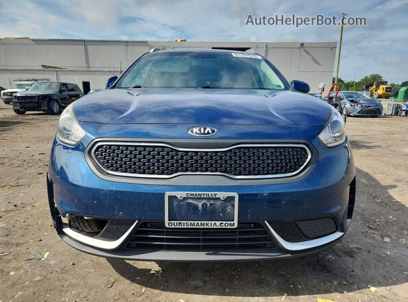 KNDCB3LC2K5345549 2019 KIA NIRO Blue წინა ხედი