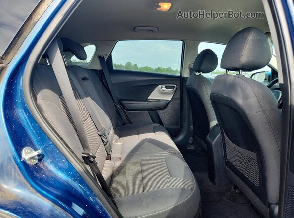 KNDCB3LC2K5345549 2019 KIA NIRO Blue უკანა სალონის ხედი