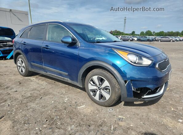 KNDCB3LC2K5345549 2019 KIA NIRO Blue წინა მარჯვენა