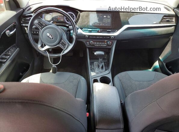 KNDCB3LC2L5435110 2020 KIA NIRO Red Widok deski rozdzielczej