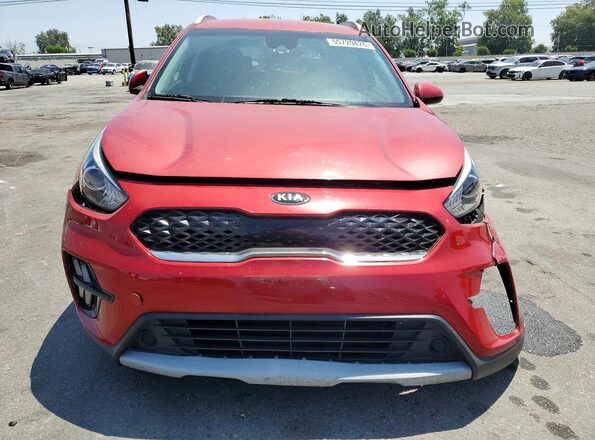 KNDCB3LC2L5435110 2020 KIA NIRO Red Widok z przodu