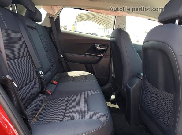 KNDCB3LC2L5435110 2020 KIA NIRO Red Widok tylnych siedzeń