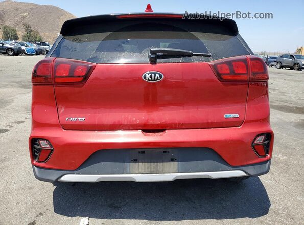 KNDCB3LC2L5435110 2020 KIA NIRO Red Widok z tyłu