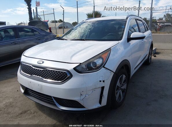 KNDCB3LC3H5051652 2017 KIA NIRO White Front view