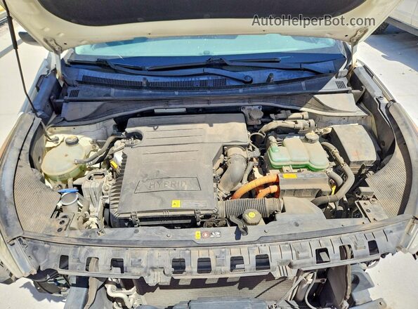 KNDCB3LC3H5053238 2017 KIA NIRO Белый Вид подкапотного пространства