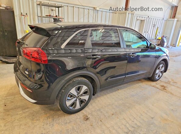 KNDCB3LC3H5063848 2017 KIA NIRO Black Задня права чверть