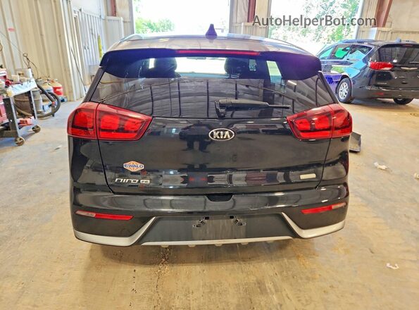 KNDCB3LC3H5063848 2017 KIA NIRO Black Вид ззаду