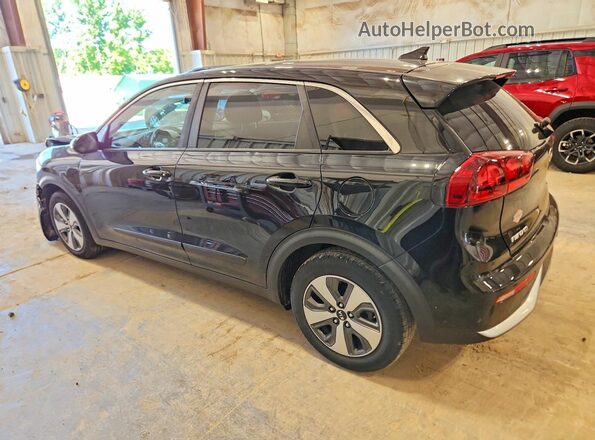 KNDCB3LC3H5063848 2017 KIA NIRO Black Задня ліва чверть