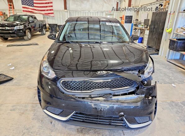 KNDCB3LC3H5063848 2017 KIA NIRO Black Вид спереду