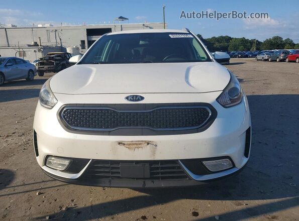 KNDCB3LC3H5084439 2017 KIA NIRO White წინა ხედი