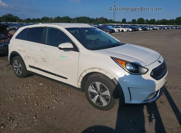 KNDCB3LC3H5084439 2017 KIA NIRO White წინა მარჯვენა