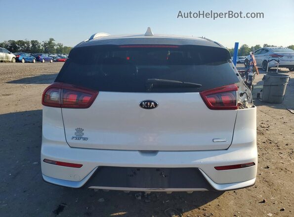 KNDCB3LC3H5084439 2017 KIA NIRO White უკანა ხედი